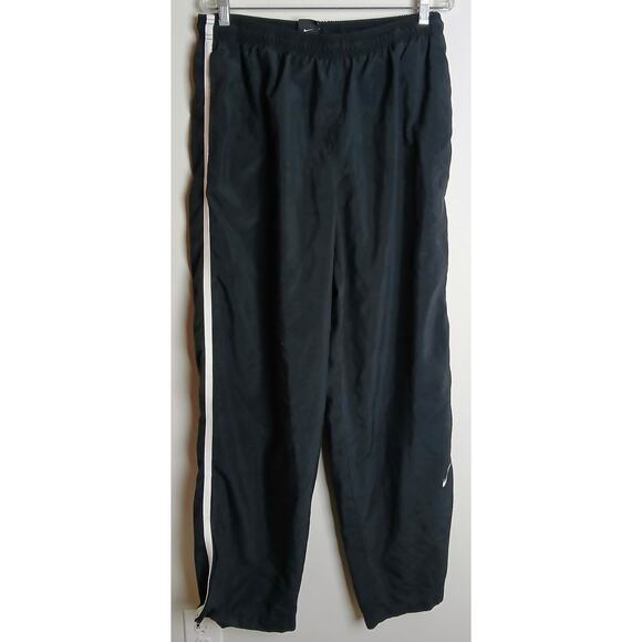Nike Windbreaker Track Pants Warmup Mesh Lined. Men's XL. Black - Picture 1 of 7